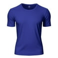 thumbnail image 7 of Kovlvoll Running Shirts for Men Lightweight Thin Mesh Breathable Comfy Crewneck Short Sleeve Workout Basic Tees Shirt, 7 of 7