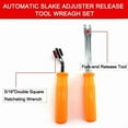 thumbnail image 4 of Truck Air Brake Automatic Slack Adjuster Set for Garages, Car Repair,Fork End Release 5/16" Offset Square Wrench, 4 of 5