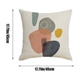 thumbnail image 3 of Ganfancp Fundas de Almohada Abstracto Geométrico Rayas Fundas de Almohada Decorativa Inicio Dormitorio Sofá Silla Sofá Ofertas Del Día Sólo En Línea 1*Funda de Almohada, 3 of 6
