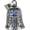 A-blue, variant on Motorcycle Bell Guardian Angel Charm - Weather-resistant Good Luck Gremlin Bells With Gift Box, Legend Card, Keychain