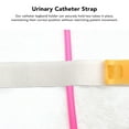 thumbnail image 3 of Catheter Stabilization Strap, Comfortable Yellow Fixation Urine Bag Leg Strap 2pcs  for Patient for Urine Bag, 3 of 7