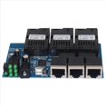 thumbnail image 3 of 2X Conmutador de Fibra Ethernet 100M Placa PCBA Convertidor de Medios ÓPticos 20Km 3 Fibra 3 RJ45 Soporte RPOE Interruptor de Fibra SC Simplex, 3 of 5