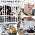 thumbnail image 5 of Self Heating Pet Mat for Cats & Dogs, Washable Thermal Kennel & Crate Pad with Non-Slip Bottom, Indoor & Outdoor(RL Gray,45 x 28 Inches 1 PC), 5 of 7