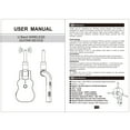 thumbnail image 2 of UHF Wireless Audio Receiver System USB Rechargeable Pick Up for Electric Guitar Bass Musical Instrument Accessory, 2 of 4
