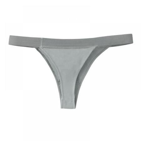 

Women s Cotton Low-rise Seamless Intimates Slim Comfortable G-string T-back(1-Packs)
