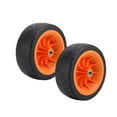 thumbnail image 3 of 2 piezas de ruedas de carro, ruedas de equipaje, piezas de repuesto de viaje, ruedas duraderas para 8 pulgadas 492 g naranja kusrkot Rueda de carro, 3 of 8