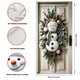 thumbnail image 3 of Hogar y cocina, Decoración del hogar, Decoración navideña, Marco de puerta navideño de 180 x 90 cm, Decoración navideña para fiestas, Pegatinas para puerta, Escena, Tela colgante, Cubierta de puerta d, 3 of 6