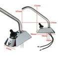 GYZEE 12V Galley Electric Water Pump Tap Faucet Water Tap W/ Switch For Caravan Boat