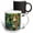 Multicolor, variant on 3drose, Delicate Blue Plumbago Blossom Painting, 15oz Two-tone Red Mug