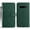 Green, variant on Flip Wallet Case for Samsung Galaxy S10 Plus with Kickstand & Wrist Strap, Shockproof TPU Inner Black