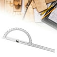 thumbnail image 2 of Protractor Finder Ruler Stainless Steel Protractor Woodworking Ruler Measure Tool Easy, 2 of 8