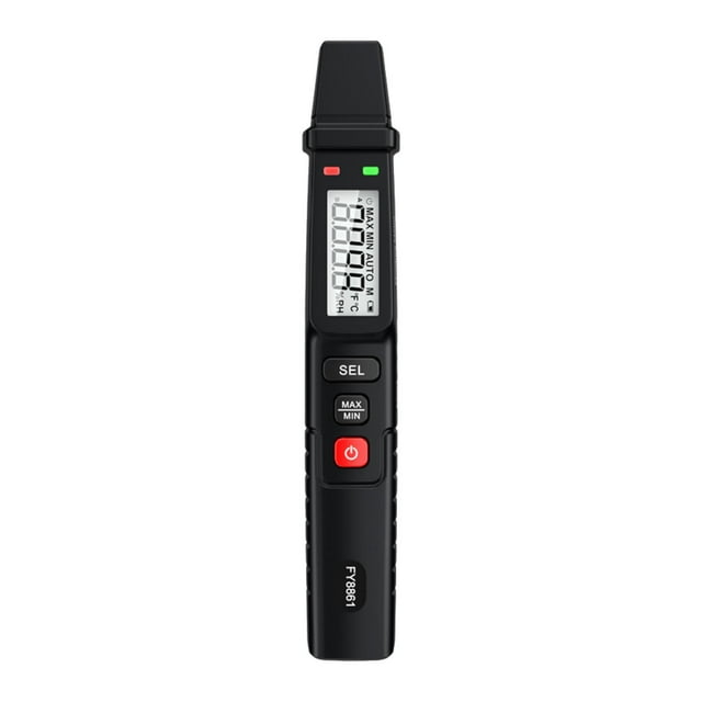 Medidor de humedad digital Colamx comprobador de humedad para suelo y madera con 2 sondas