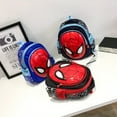thumbnail image 1 of Marvel Spider-Man Lightweight Backpack - Cute Cartoon Design, Adjustable Straps, Zip Closure, Nylon School Bag For Teens & Up, 1 of 5