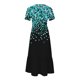 thumbnail image 2 of Vestido de Manga Corta para Mujeres Vestido de Verano de Cuello Redondo Impreso, Poliéster de Tamaño Verdadero Diario Y Vestido de Fiesta, 2 of 5