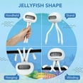 thumbnail image 3 of Mini Handheld Personal Portable Fan, Stroller Fan, Car Seat Fan, Desk Fan, Fixed Stroller With Elastic Tripod, Student Bed, Bicycle, Crib, Car, USB Or Battery Powered, 3 of 10