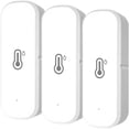 thumbnail image 2 of Sensor Inteligente para Cilima WifiHumiTemp 3 Pzas Sin Pantalla Blanco Temp -20°C a 60°C Humedad 0 a 100% Bluetooth 2.4, 2 of 2
