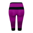 thumbnail image 4 of Diufon Capris Pants for Women High Waist Drawstring Pants Summer Trendy Color Block Legging Pants, 4 of 4