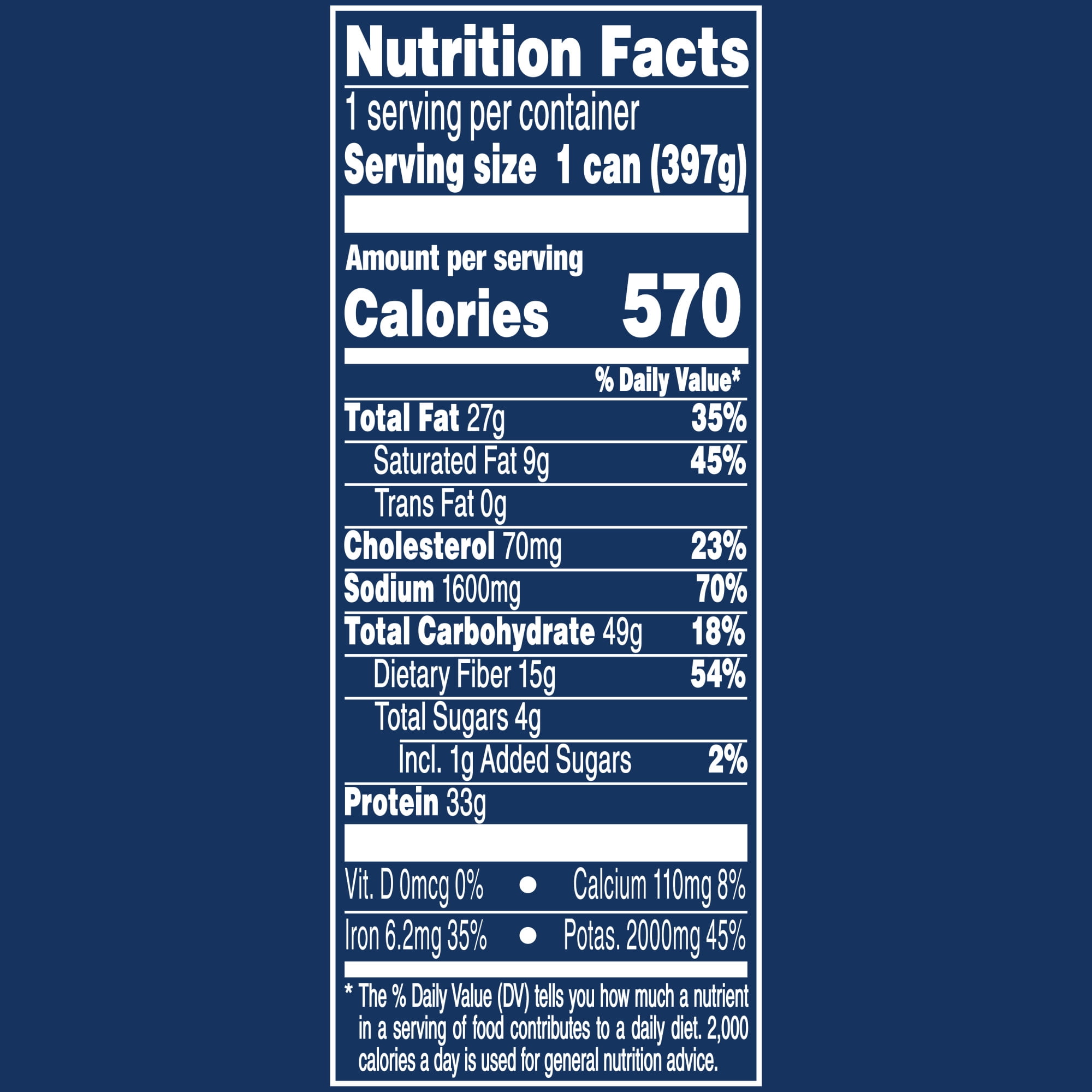 (2 pack) Armour Star Chili with Beans, 22g Protein Per Serving, Canned Food, 14 oz Can