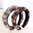 thumbnail image 4 of Uinagy Women's Woven Handmade Flannel Headband, 4 of 4