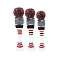 thumbnail image 1 of Advancent Paquete de 3 fundas para palos de Golf de Iron Driver, cubiertas de cabeza de putter de número 135 de punto, funda protectora Type5 NO5, 1 of 6