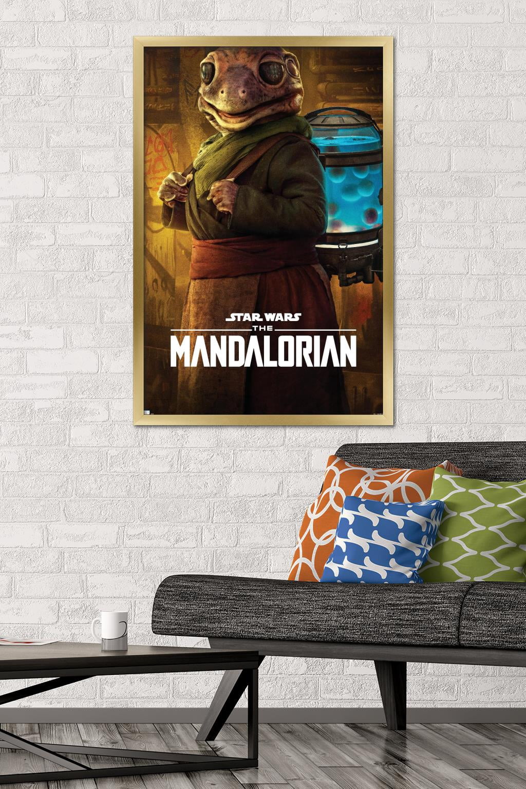 Star Wars: The Mandalorian Season 2 - Frog Lady Wall Poster, 22.375" x 34", Framed