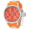 thumbnail image 1 of Invicta Men's 1346 Russian Diver Orange Dial Rubber Strap Chronograph Steel Watch, 1 of 3