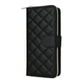 thumbnail image 2 of Compatible for Samsung Galaxy S24 FE Wallet Case, Crossbody Strap PU Leather Folio Phone Cover, Zipper Handbag Purse with Card Holder Lanyard Flip Stand for Samsung Galaxy S24 FE, Black, 2 of 10