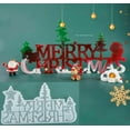thumbnail image 1 of Amerteer Christmas Mold for Resin Merry Christmas Tree Silicone Jewelry Casting Mold Resin Epoxy Mould Craft Decor Tool for Making Xmas Snowflake Ornament DIY Craft Christmas Decorations, 1 of 7
