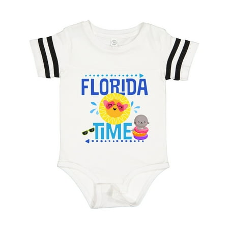 

Inktastic Florida Time Summer Vacation Gift Baby Boy or Baby Girl Bodysuit
