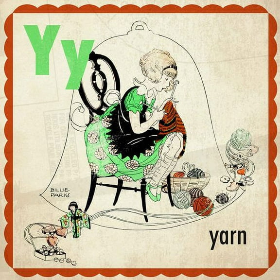 Marmont Hill "Yarn" by Curtis Painting Print on Canvas