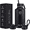 Midnight Black, variant on GEDUX 64oz Vacuum Insulated Stainless Steel Water Bottle with 2 Leak Proof Lids(Spout Lid and Straw Lid) Keeps 12H Hot 24H Cold, Wide Mouth Powder-Coated Water Bottle for Sports and Travel