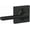 Black, variant on Schlage Latitude Dummy Door Lever - Non-Turning, One-Sided - Black