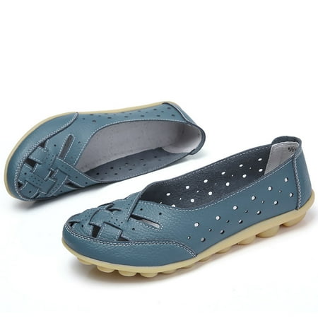 Women s Shoes Lady Flats Shoes for Women Sandals Leather Ankle Casual Platform Sandals Women Slipper Soft Shoes