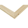 thumbnail image 4 of Creative Mark Pro-Bar Heavy Duty Wood Stretcher Bars - 1.5" Deep Extra Heavy White Pine Wood Stretcher Bars for Canvas, Artists, Framing, and More! - 8", 4 of 6