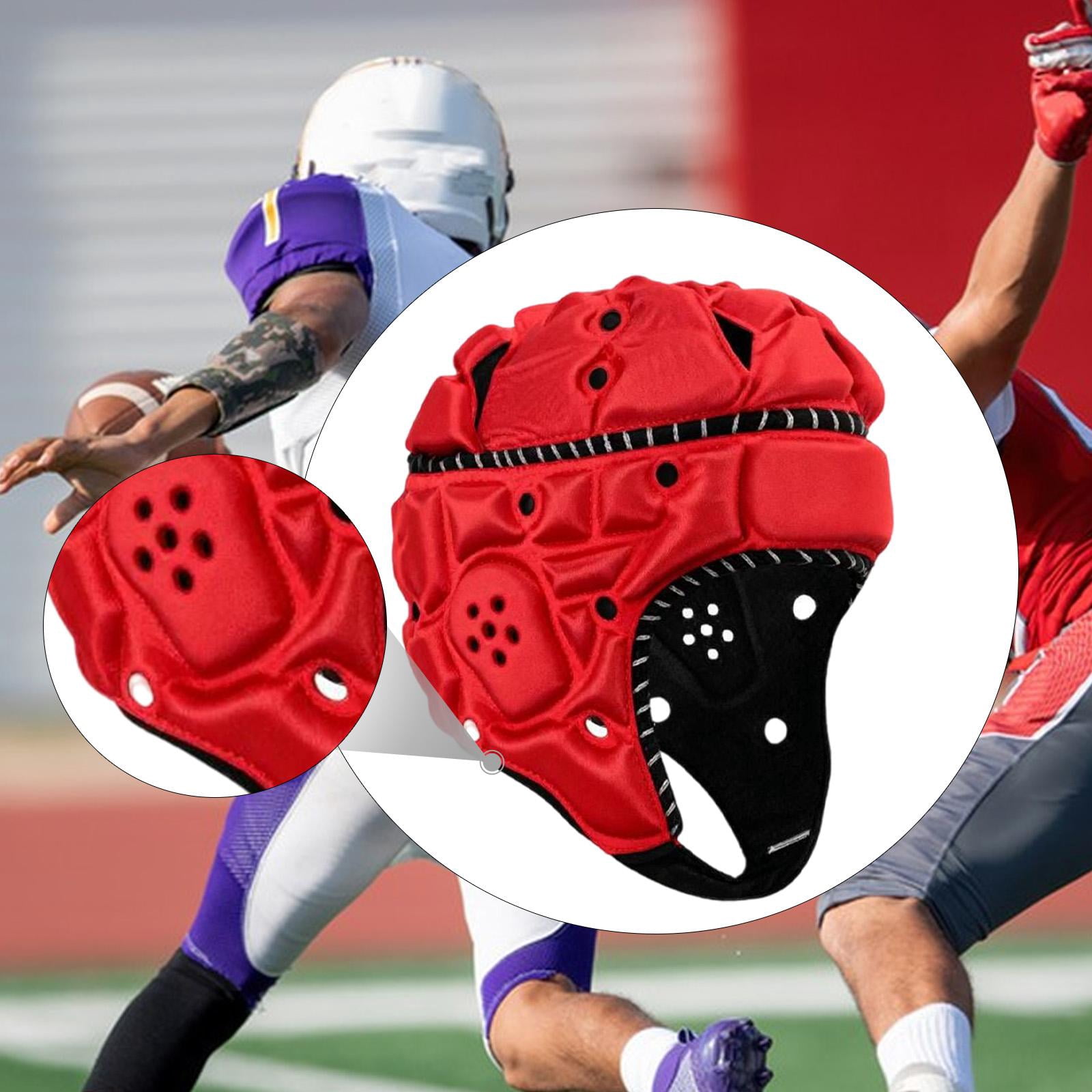 Rugby Helmet Adult Headguard Soft Padding Lightweight Material for Men Women Soccer Football