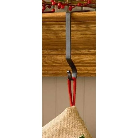 - Metal Stocking Hanger Holder Black or Red by Park Designs