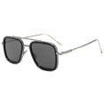 thumbnail image 1 of Square Metal Sunglasses Glasses Women Men, 1 of 1