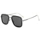 thumbnail image 1 of Square Metal Sunglasses Glasses Women Men, 1 of 1