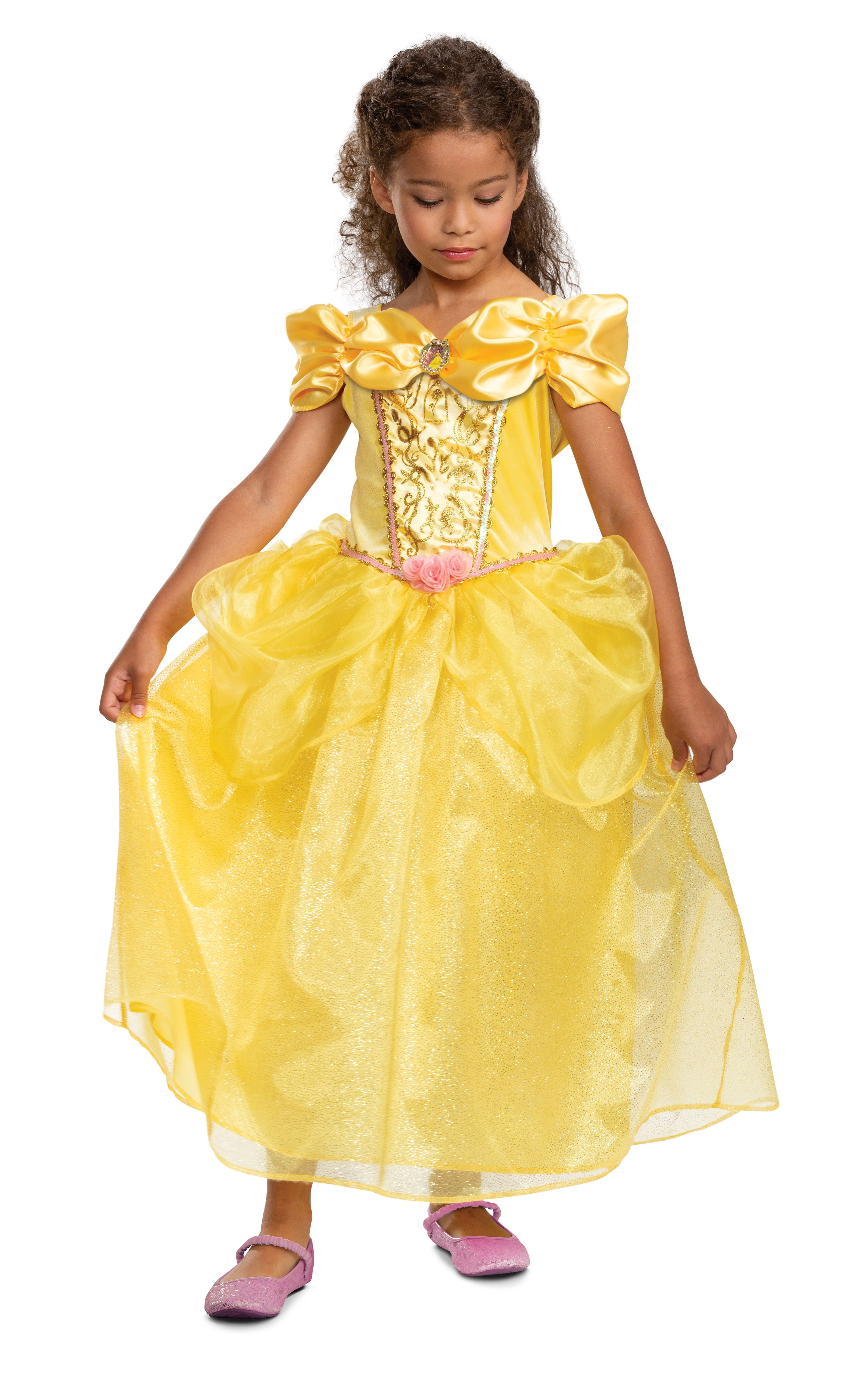 Disguise Disney Princess Belle Exclusive Deluxe Girl Costume