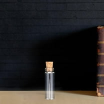 LOLIPPYY 24Pcs Small Glass Bottles With Lids For Decorative Purposes And Crafting