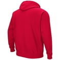 thumbnail image 3 of Men's Colosseum Red Louisville Cardinals Arch & Logo 3.0 Pullover Hoodie, 3 of 3