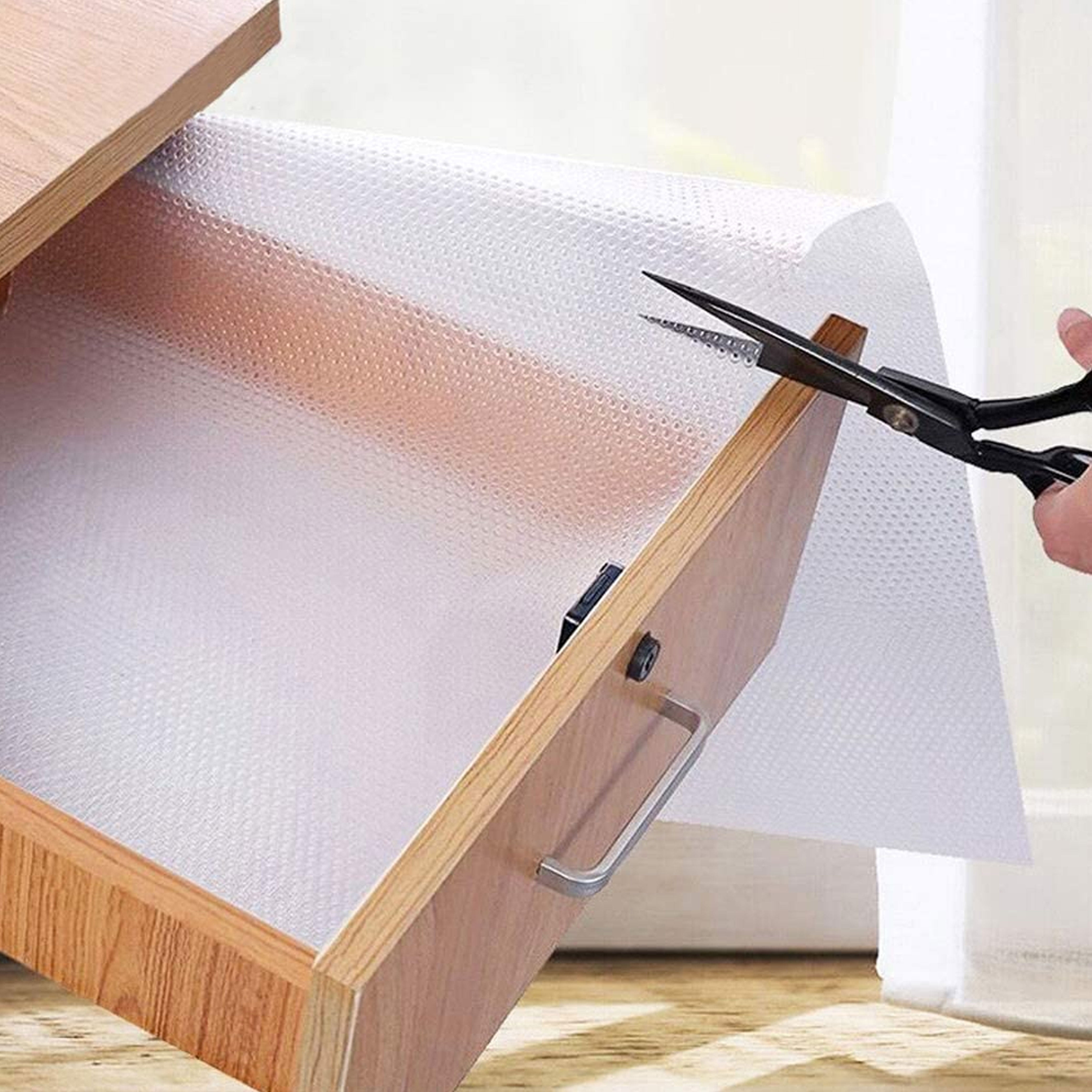 1 Roll Kitchen Drawer Liner Clear Shelf Mat Cover Non Slip Grip Tool Box 12  X30, 1 - Ralphs