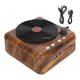 thumbnail image 3 of Altavoz Bluetooth, mini altavoz de audio retro con subwoofer para discos de vinilo, altavoz inalámbrico ultra sensible, 3 of 9