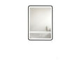thumbnail image 4 of 24x30 inch Medicine Cabinet with Mirror,Wall Mounted Storage Organizer 3 Colors with Light,Anti-Fog,Black, 4 of 10