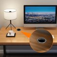 thumbnail image 3 of Visland Desk Cord Grommet Cable Hole Cover High Durability Removable Universal Easy Installation Wire Organizer Hole Cover, 3 of 7
