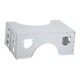 thumbnail image 4 of Taburete de baño plegable para sentadillas, taburete ergonómico para pies, asiento de inodoro Gris claro, 4 of 9