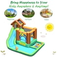 thumbnail image 3 of Topbuy Inflatable Waterslide Bounce House  Kids 6 in 1 Water Slide Jumping Park with Air Blower, 3 of 7