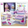thumbnail image 2 of Lissi: 12" Twin Baby Dolls & Care Center Set - Pink-Blue Unicorn Onesies, Hats, Multi-Purpose Play Station, Toy Feeding Accessories, Blankets, Kid 3+, 2 of 11