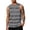 Gray0407P&02, variant on S-5XL Men's Tank Tops Striped Crew Neck Mens Sleeveless Shirt Big and Tall Color Block Athletic Sports Men's Muscle Shirt Gray 5XL