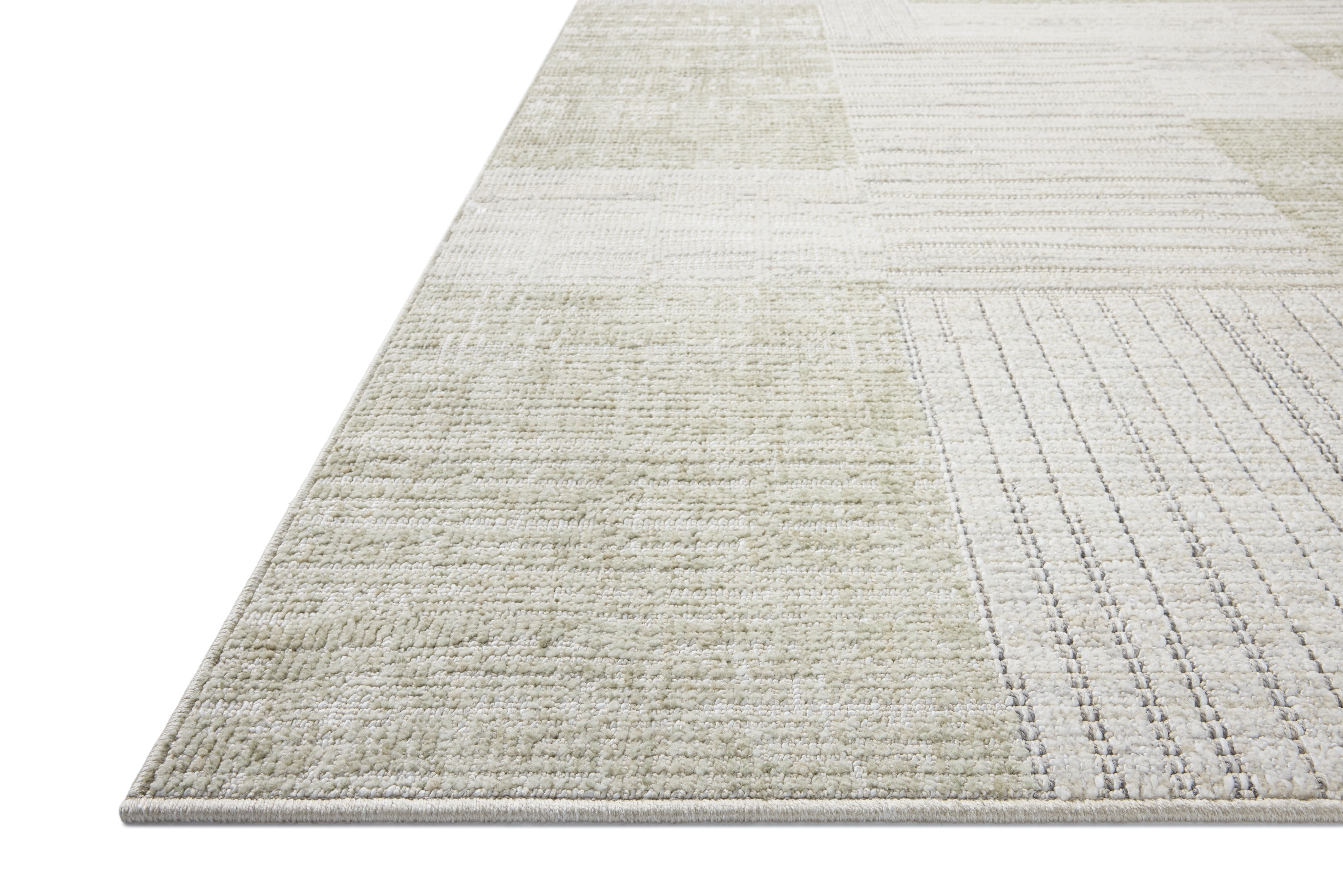 Loloi Roxie Linen / Sage 4'-0" x 6'-0" Area Rug
